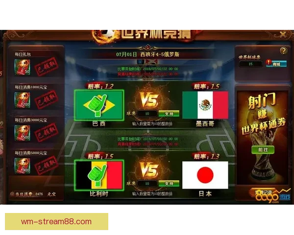 世界杯竞猜预测新玩法 揭秘数据背后的冠军之路